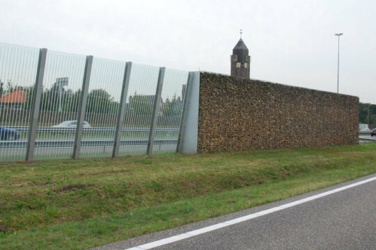 Geluidsscherm A58, Breda west